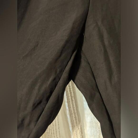 Simple by Suzanne Betro satin trimmed jogger - Picture 5 of 9